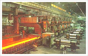 Plate rolling mill