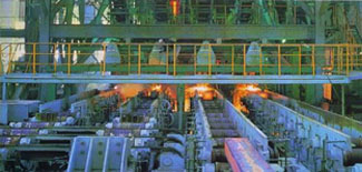 Structural steel mill