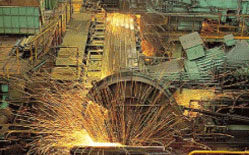 Structural steel mill