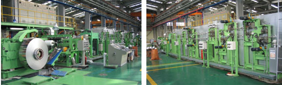 Degreasing line