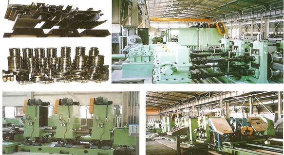 Roll forming line