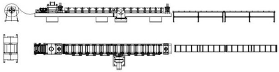 Roll forming line