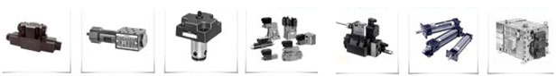 Hydraulic cylinder, valve and components